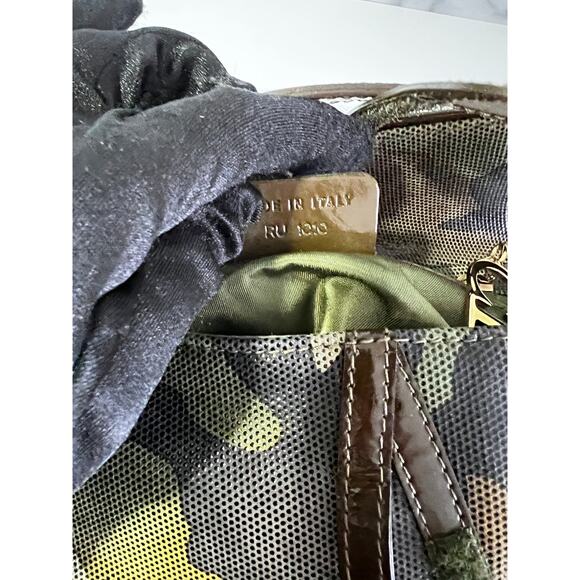 Dior Extremely rare small size camouflage saddle bag - Picture 5 of 11